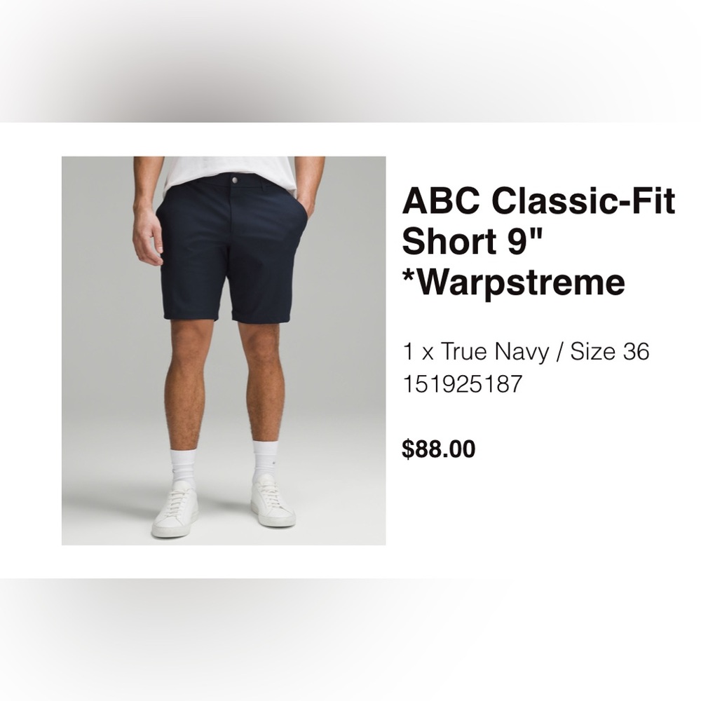 lululemon athletica Men's Shorts - True Navy